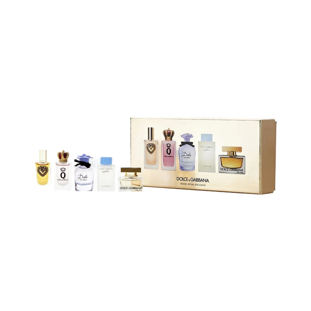 Dolce & Gabbana Variety 5 Piece Womens Mini Variety