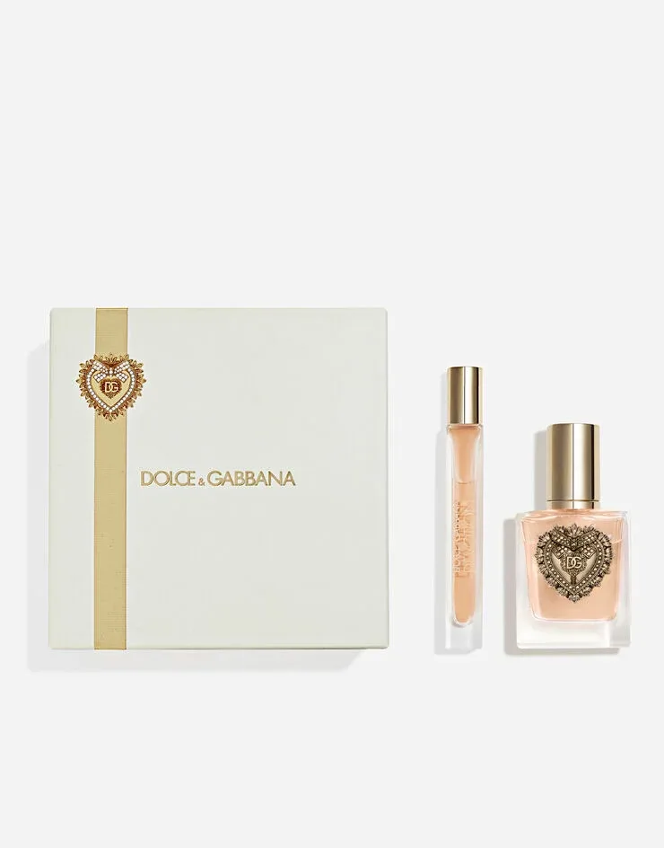 Dolce & Gabbana Devotion Eau De Parfum Spray 100 ml & Eau De Parfum Spray 10 ml Mini